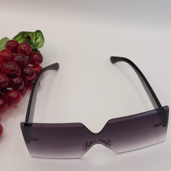 Unisex Retro Leopard Retro Fashion Colored Colored Sunglasses Square Frame - Picture 4 of 4